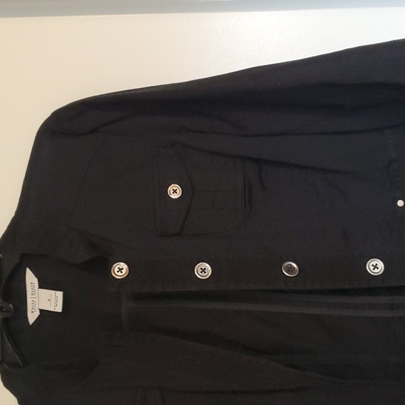 Black crop jacket - Picture 3 of 8